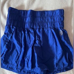 Free people navy high waisted Athletic Shorts